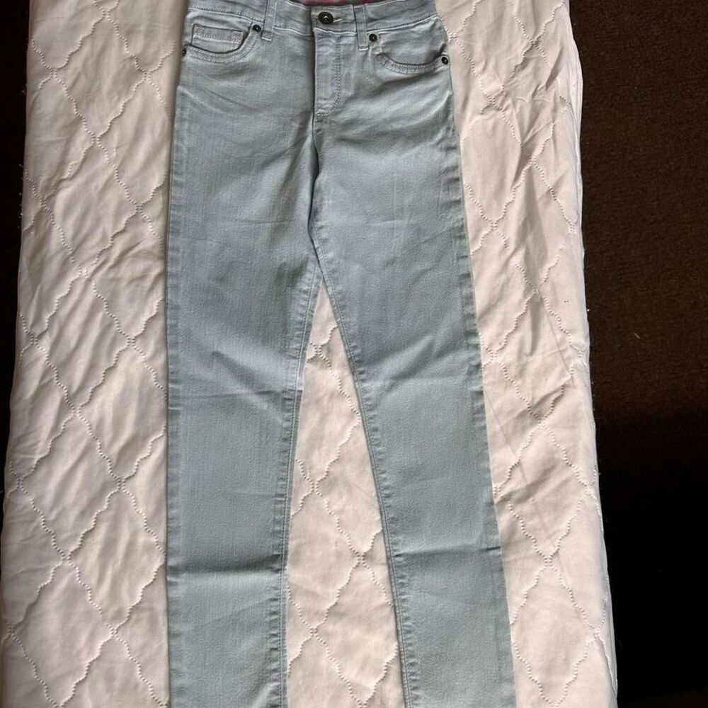 The-children-s-place girl's Blue and Grey Jeans
